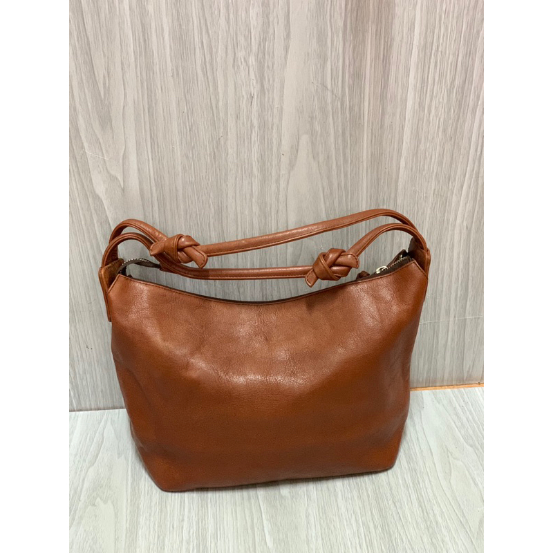 TDS-468-Túi đeo vai da bò mộc dáng hobo