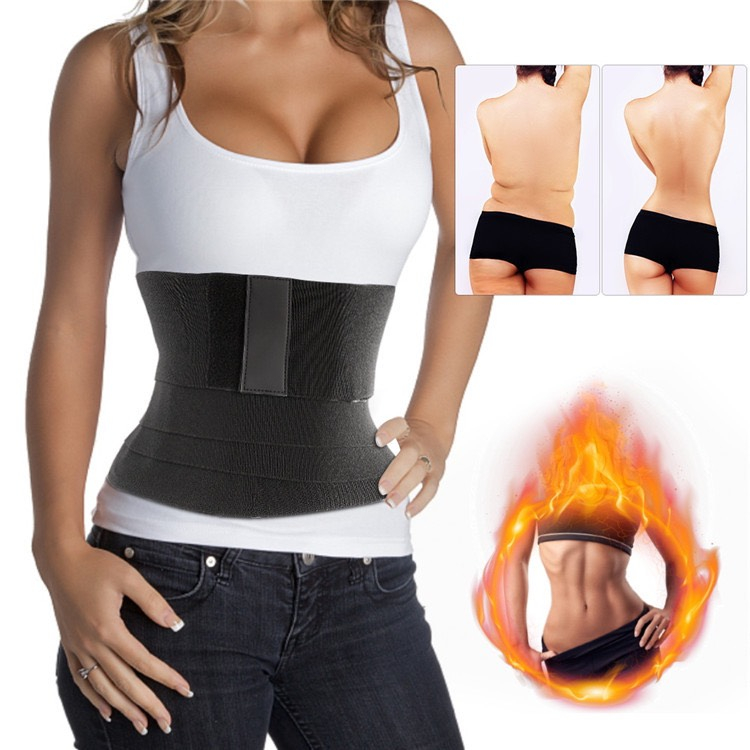 Đai Định Hình Quấn Bụng Siết Eo Chống Cuộn Gen Bụng Giảm Mỡ Sau Sinh Thoáng Mát Co Giãn