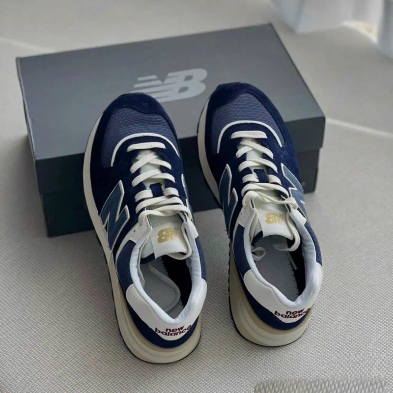 Giày sneaker chữ N số 574 version 2 xanh navy