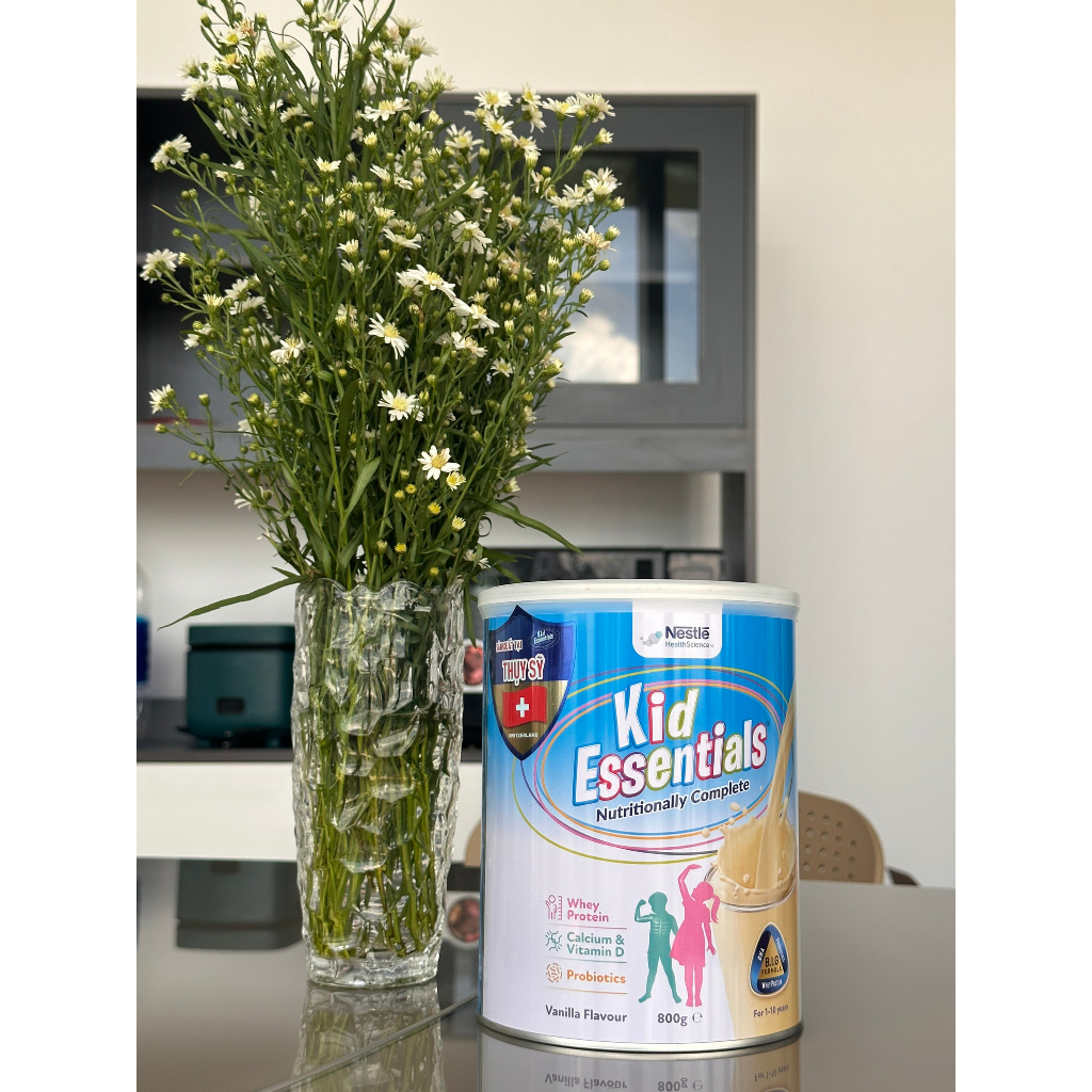 [DATE 02.25] Combo 4 lon Sữa Kid Essentials mẫu mới cho trẻ biếng ăn, chậm tăng cân- 800g [NHẬP KHẨU CHÍNH HÃNG]