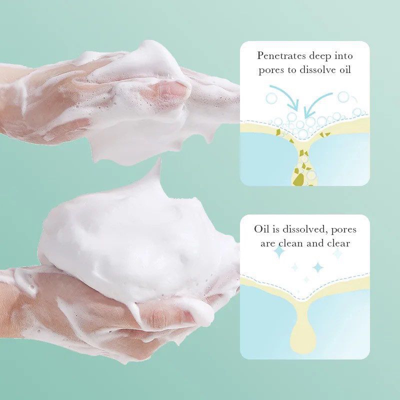 Sữa Rửa Mặt Bioaqua Xanh Lá 100gr Salicylic Acid Dành Cho Da Dầu Mụn Làm Sạch Sâu Bã Nhờn, Kiềm Dầu Và Giảm Sưng Mụn