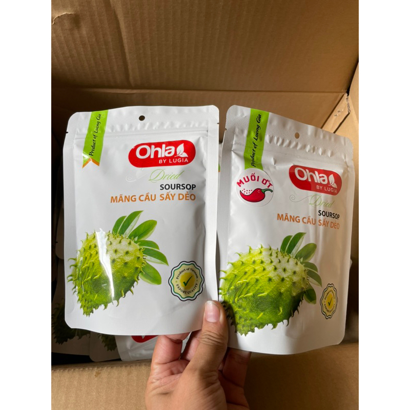 Mãng cầu sấy dẻo, túi 100g