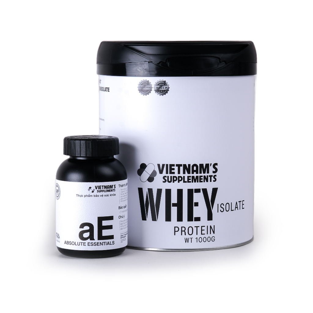 Combo viên uống hỗ trợ sức khoẻ, tăng cơ dành cho người mới tập gym (Combo Protein For Beginners) - Vietnams Supplements