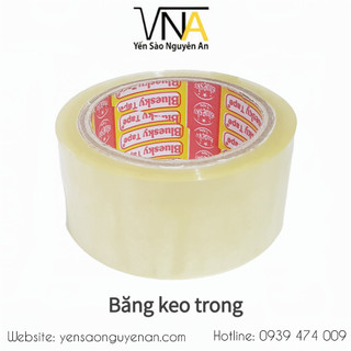 BĂNG KEO TRONG - VANG  200 YARD - BĂNG KEO HÀNG DỄ VỠ 100 YARD