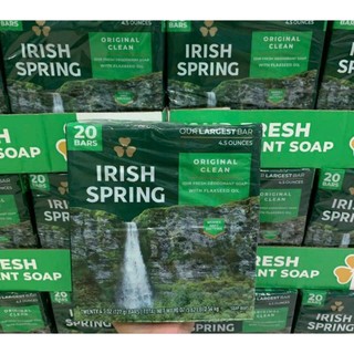 Xà bông cục Irish Spring lóc 20 cục.