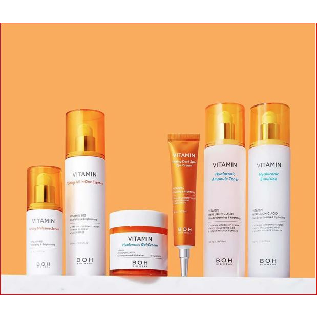 Nước Cân Bằng Cấp Ẩm Bioheal BOH Vitamin Hyaluronic Ampoule Toner 150ml