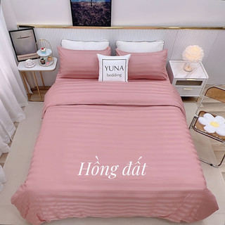 [HÀNG XỊN] CHĂN GA KHÁCH SẠN SỌC 3F ( ẢNH SHOP TỰ CHỤP )