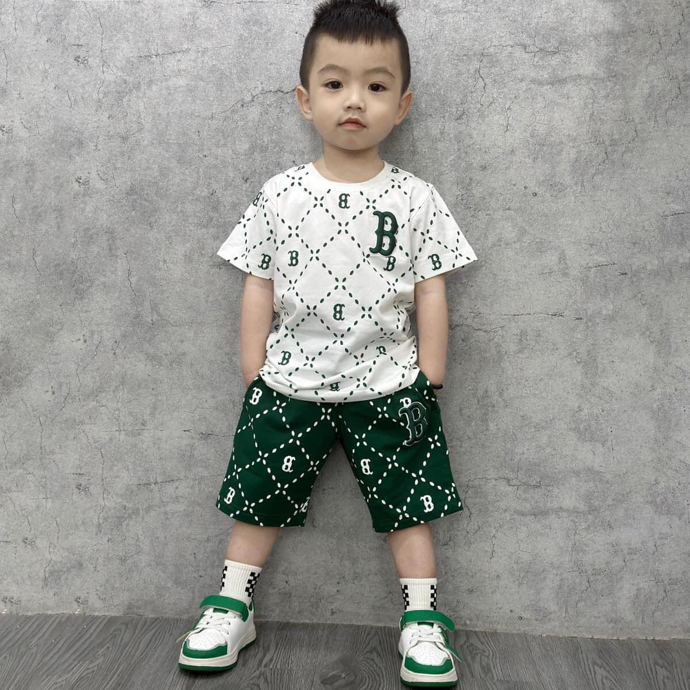 Đồ bộ cộc tay bé trai 9-38kg Chanh bé sét quần áo mặc hè thoáng mát co giãn 4 chiều bé mặc đi chơi siêu đẹp