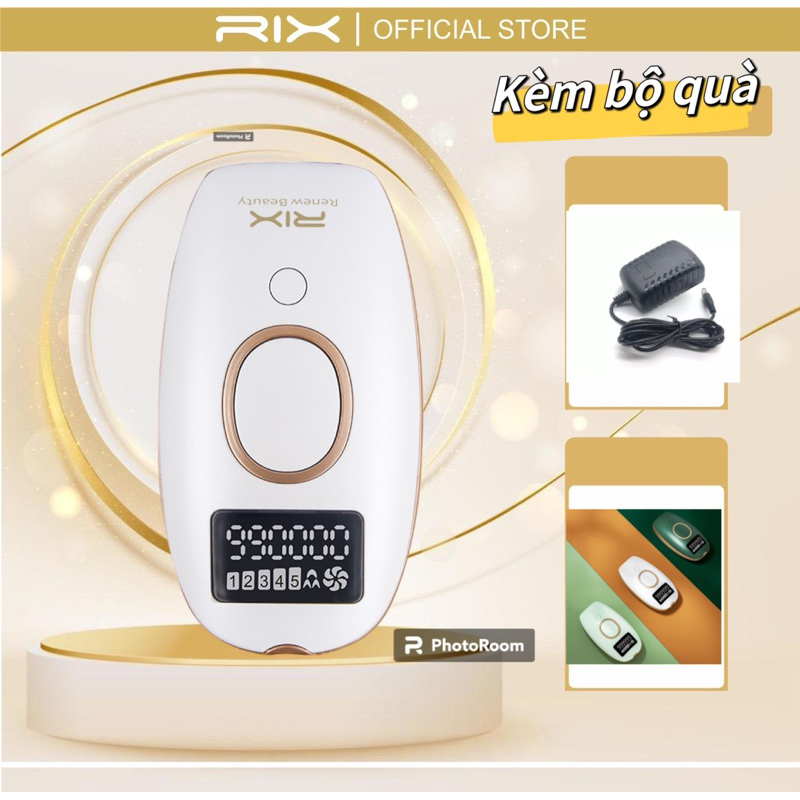 Máy Triệt Lông Cá Nhân RIX RENEW BEAUTY triệt vĩnh viễn bảo hành 12 tháng