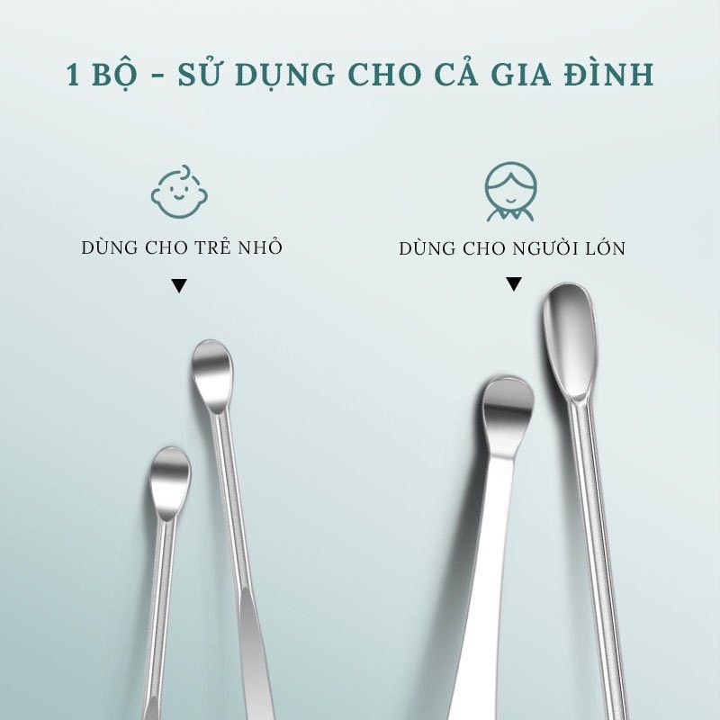 Dụng cụ lấy ráy tai inox Zwilling Đức