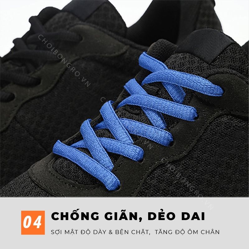 Dây giày thể thao, bóng rổ - Loại tròn, chống đứt, sờn chỉ, không phai màu