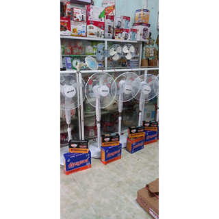 Quạt kẹp bình 12v