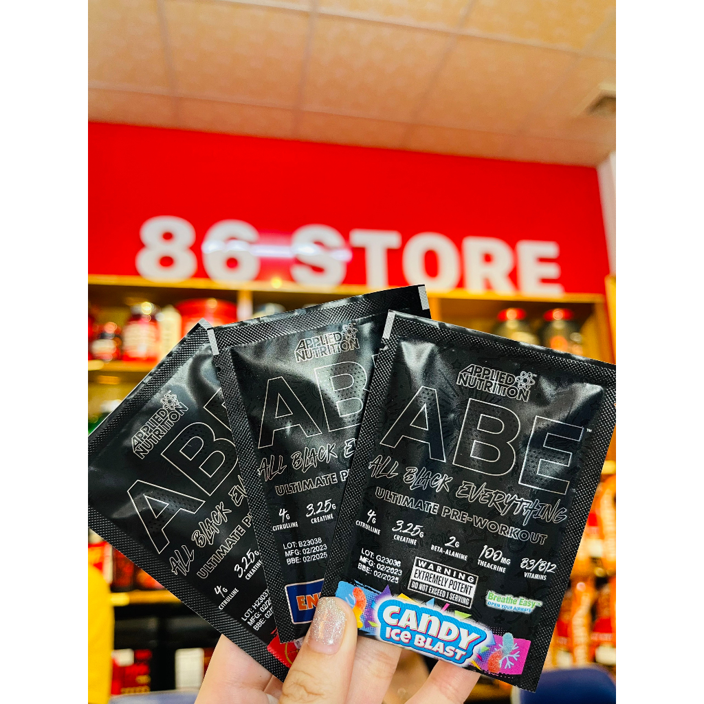 SAMPLE ABE PREWORKOUT APPLIED NUTRITION - 1 SERVING