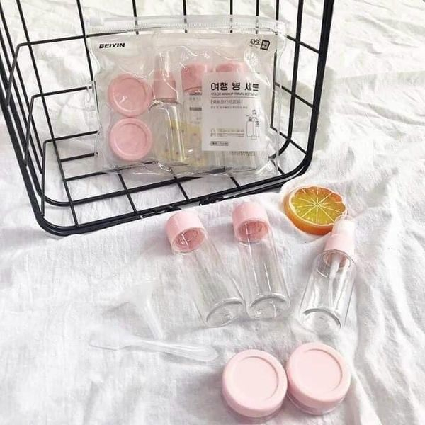 Bộ chiết mỹ phẩm 5 chi tiết Mini