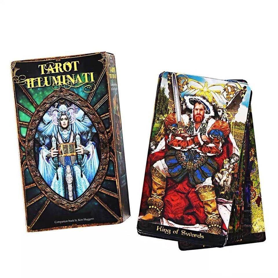 Bộ Bài Tarot Illuminati Kit Deck Tâm Linh Mã B208