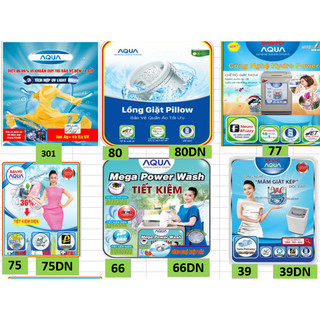 Tem dán máy giặt aqua & sanyo