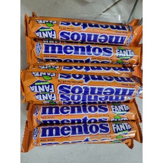 Kẹo nhai mentos hương fanta 29,7g