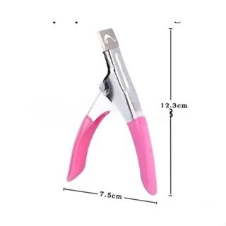 Kềm cắt móng giả cao cấp  thiết kế an toàn, nhỏ gọn, phần tay cầm cố định .Dùng để cắt móng giả khi làm nail