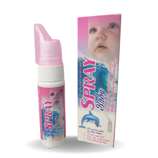 Dung dịch xịt vệ sinh mũi spray lọ hồng 70ml