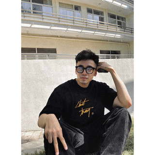 TEE CREW - ÁO THUN Logo Embroidered CHUỘT TRẮNG