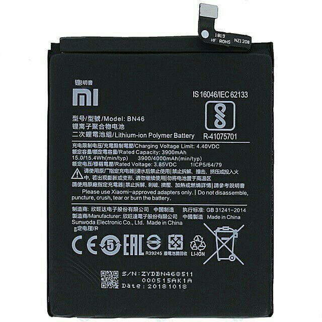 Thay pin Redmi 7  / Redmi note 8 BN46 4000mAh Xịn - Bảo Hành mới