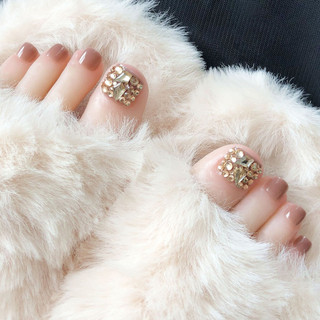 Móng Chân Giả Onni Nails Hộp 24 Nail Box Kèm Phụ Kiện Làm Móng