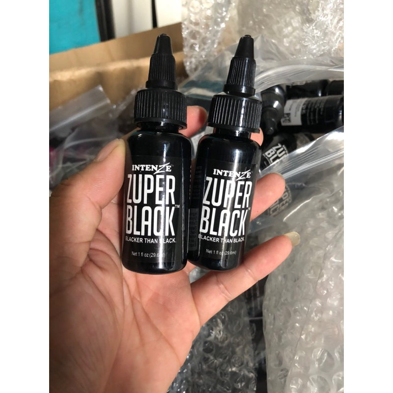 Mực Xăm Hinh Siêu Đen ZUPER BLACK 30ml Chính Hãng