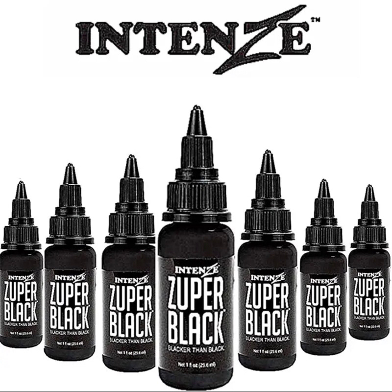 Mực Xăm Hinh Siêu Đen ZUPER BLACK 30ml Chính Hãng