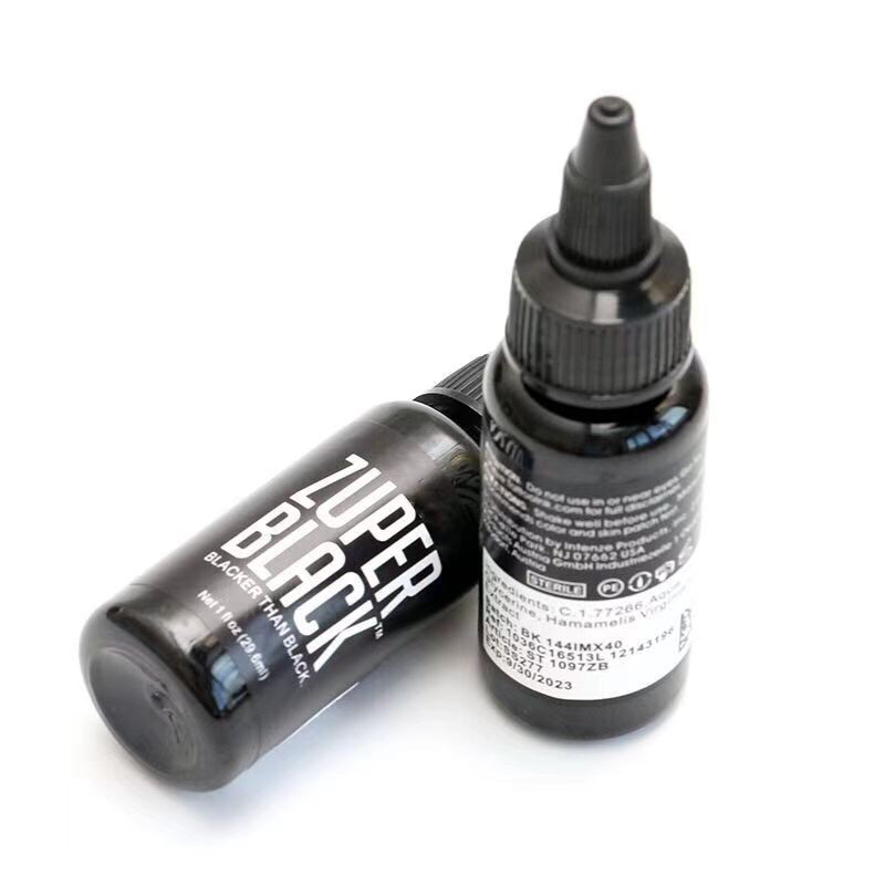 Mực Xăm Hinh Siêu Đen ZUPER BLACK 30ml Chính Hãng