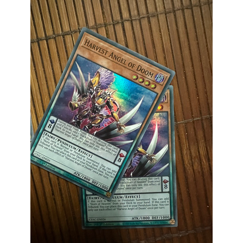 bài yugioh: harvest angel of doom