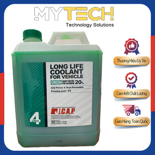 Nước làm mát động cơ JCAP Made in Japan mầu xanh can 4 lít