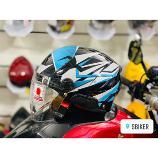 Nón Kyt 1/2 Tiger Trắng - Đen - Xám - Đen Xanh Vàng