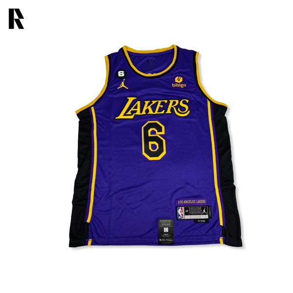 Áo bóng rổ LEBRON LAKERS STATEMENT EDITION JERSEY