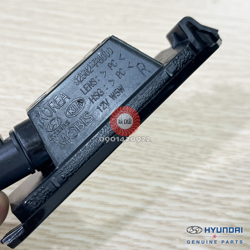 Đèn soi biển số HYUNDAI ELANTRA 2019-2022 / Nhập khẩu chính hãng HYUNDAI MOBIS Hàn Quốc