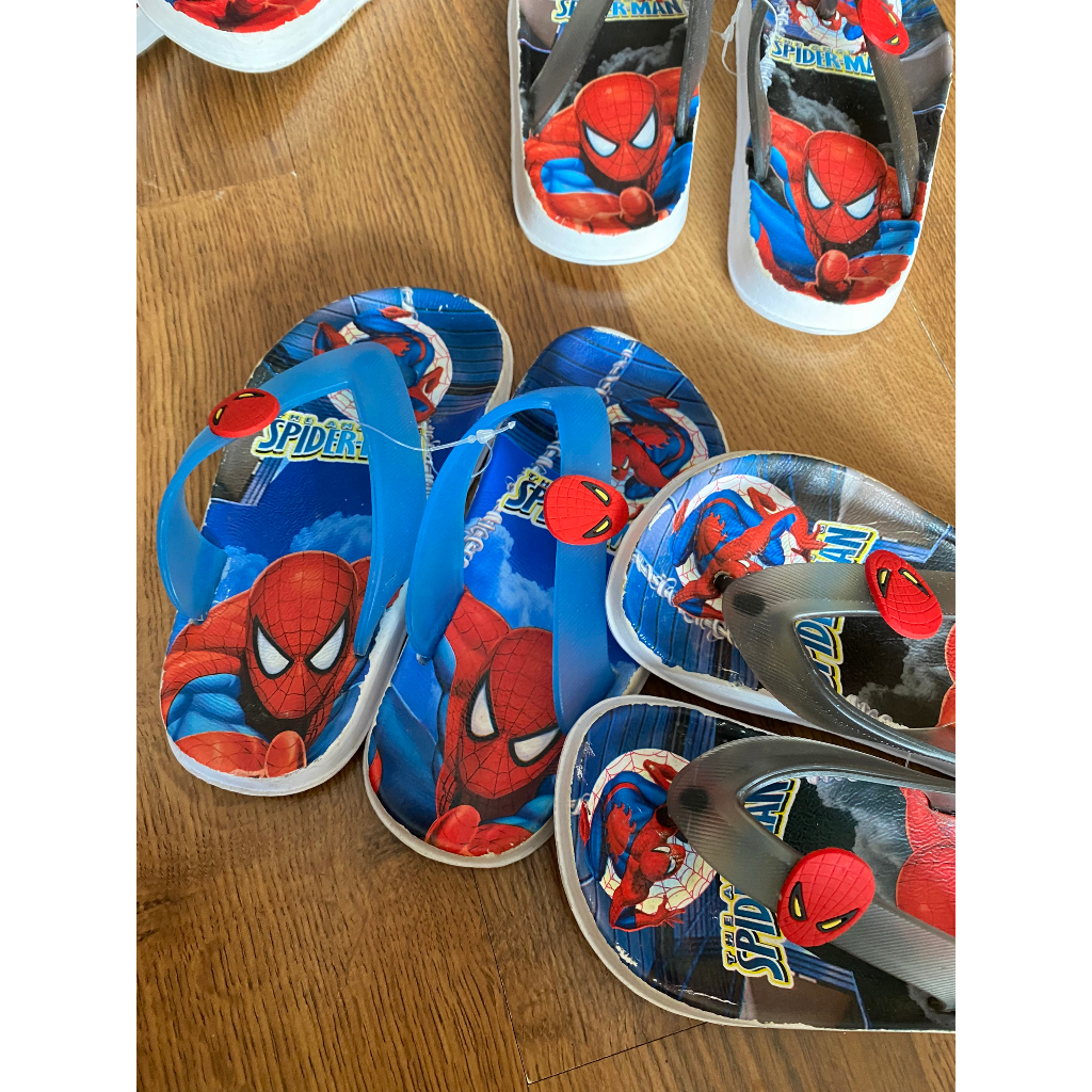 Dép tông , dép kẹp siêu nhân spiderman cho bé