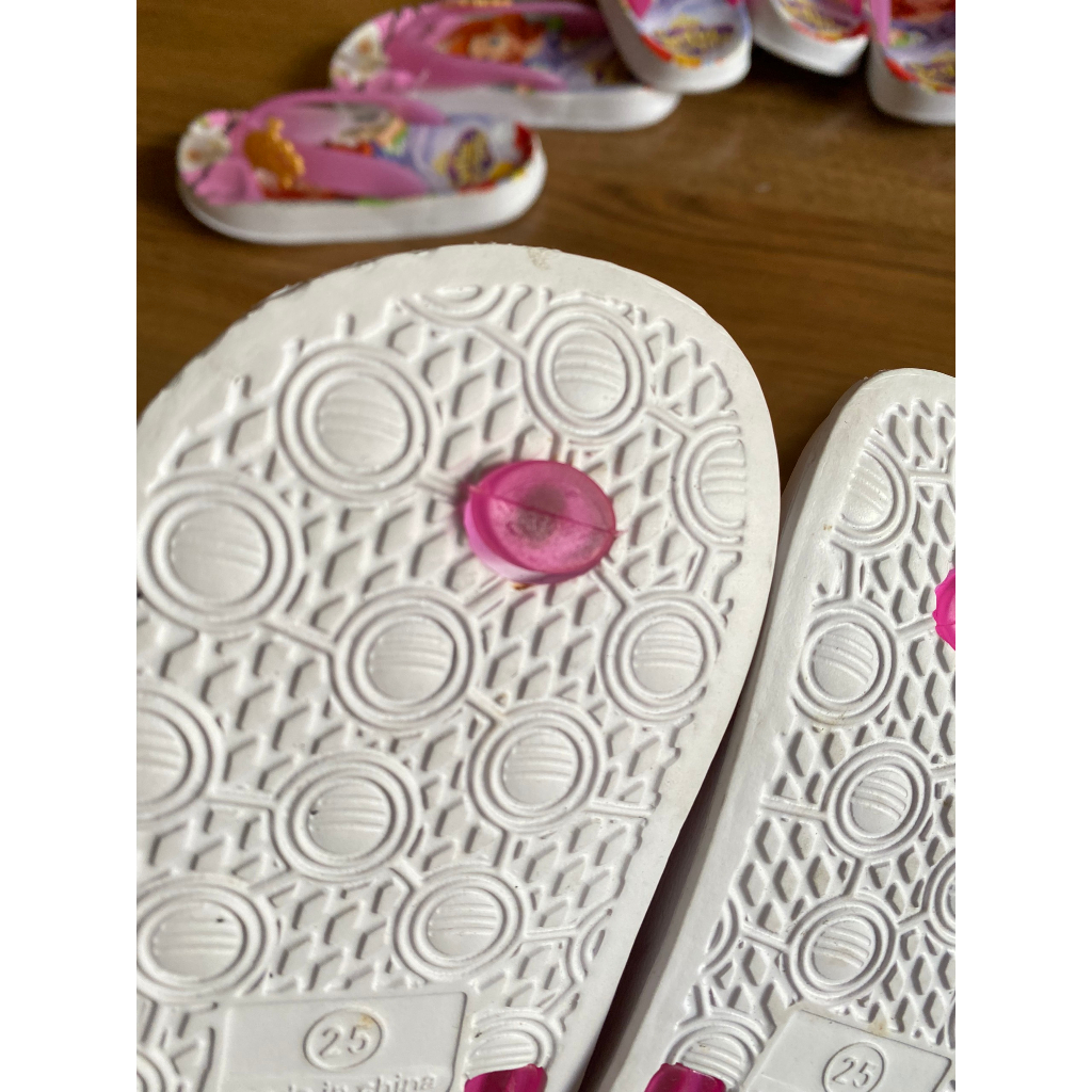 Dép tông, dép kẹp công chúa Frozen cho bé sz25