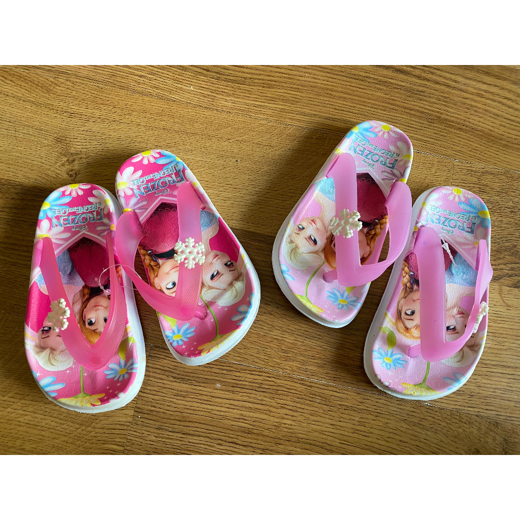 Dép tông, dép kẹp công chúa Frozen cho bé sz25