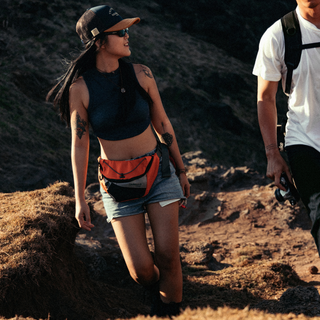 Túi Bao Tử Dã Ngoại Reckless - Felix Hip Pack - Vải 100D Nylon-Geo Trượt Nước