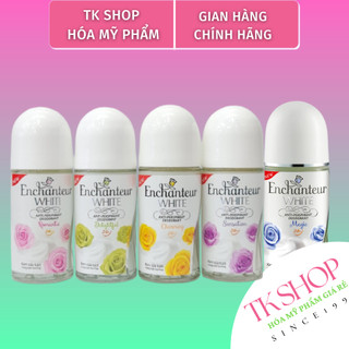 LĂN KHỬ MÙI TRẮNG DA ENCHANTEUR 50ml---- 5 MÙI LỰA CHỌN