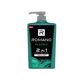 TẮM GỘI 2IN1 ROMANO 650G.3 MÀU LỰA CHỌN