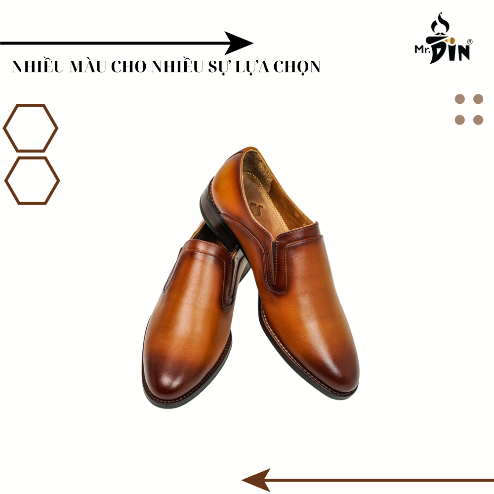 Giày Da Tây Nam Oxfords Da Thật Bảo Hành 12 Tháng MD001 | BigBuy360 - bigbuy360.vn