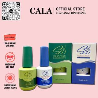 BASE TOP cường lực SD chính hãng - gel liên kết - top phủ bóng chuyên dụng cho nhà làm nail
