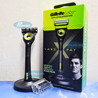 Dao cạo râu 5 lưỡi Gillette Labs và hộp đầu lưỡi thay thế