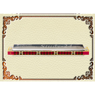 Kèn Harmonica tremolo Suzuki Study-24 Hamonica suzuki Tone C