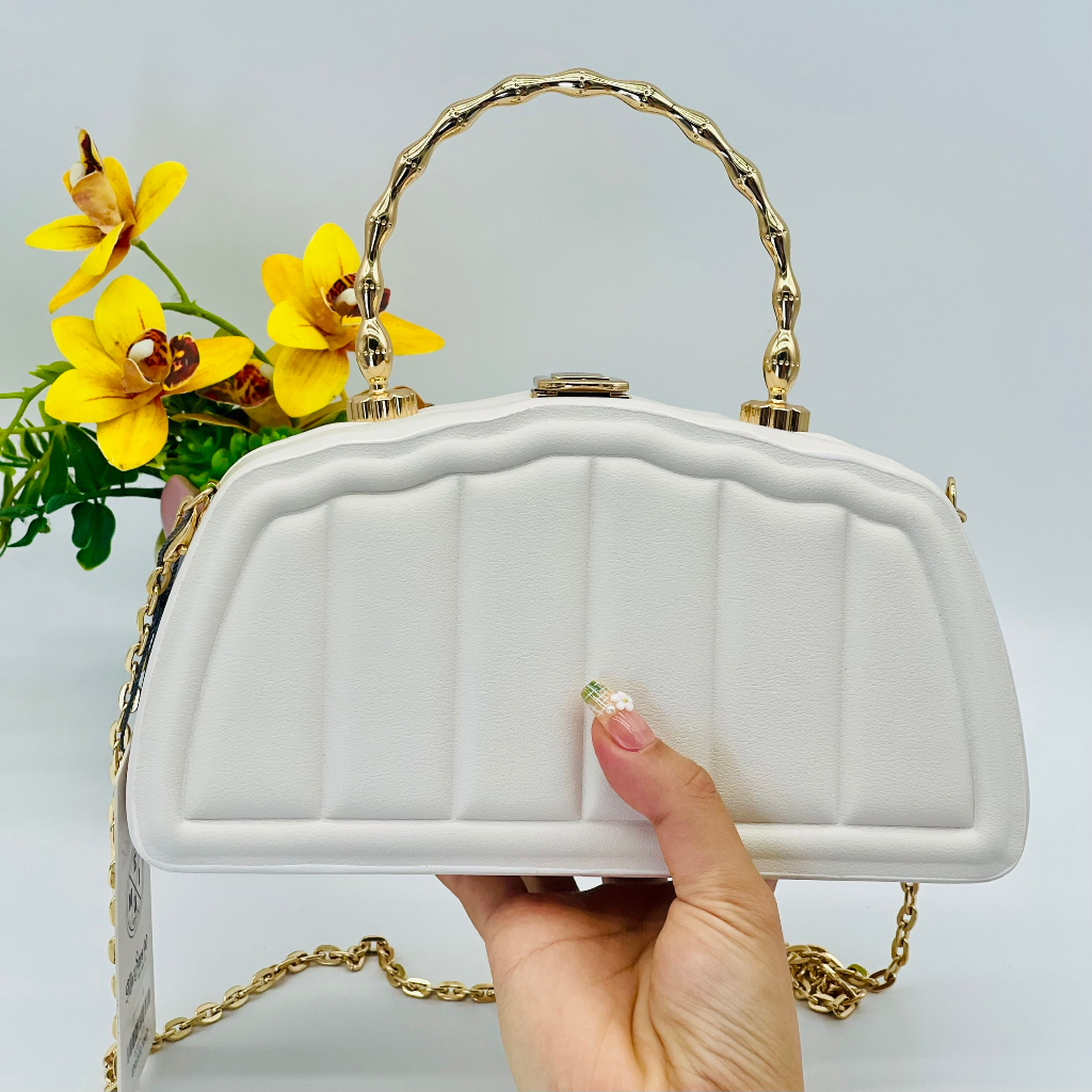 Túi Xách Nữ Túi Dự Tiệc Điệu Đà Nữ Tính Siêu Hot 3 Màu (Có Video)