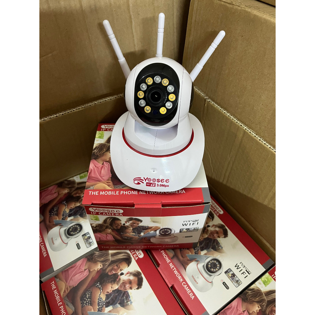 Camera WiFi Yoosee Trong Nhà 5MP Siêu Nét Xoay 360 độ - ĐÀM THOẠI 2 CHIỀU - bảo hành 12 tháng