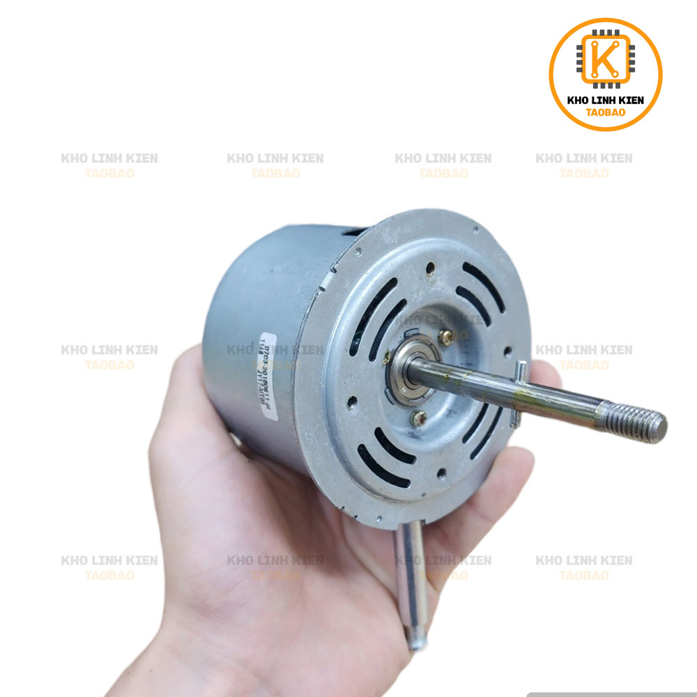 Động Cơ Quạt BLDC 24V Chế Quạt Chạy Acquy Loại Không Than 24V