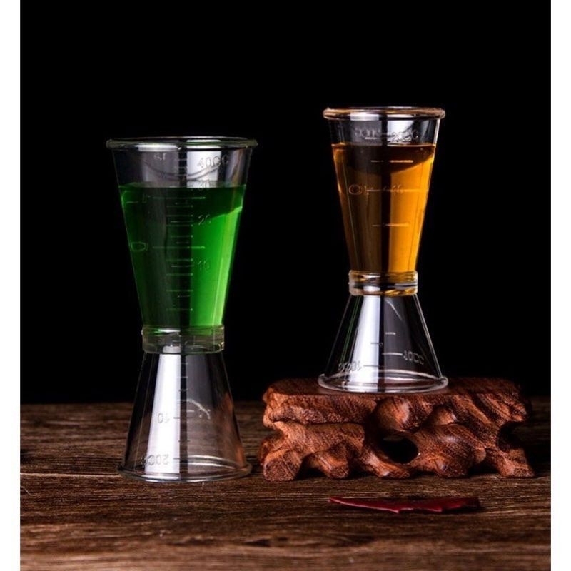 Jigger ly đong 2 đầu 10/20 và 20/40 ml đong định lượng - zig đong định lượng