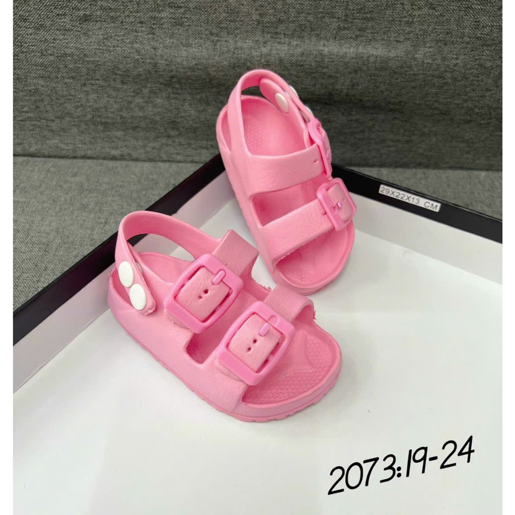 Sandal Xốp Khuy Bấm Siueeu Bền, Siêu Nhẹ CHo Bé Trai size 20-25