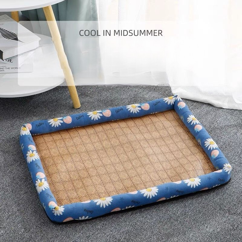 Thảm Mát Chiếu Điều Hòa cho chó mèo nhiều màu sắc hình dáng chất lượng cao hình tròn và chữ nhật